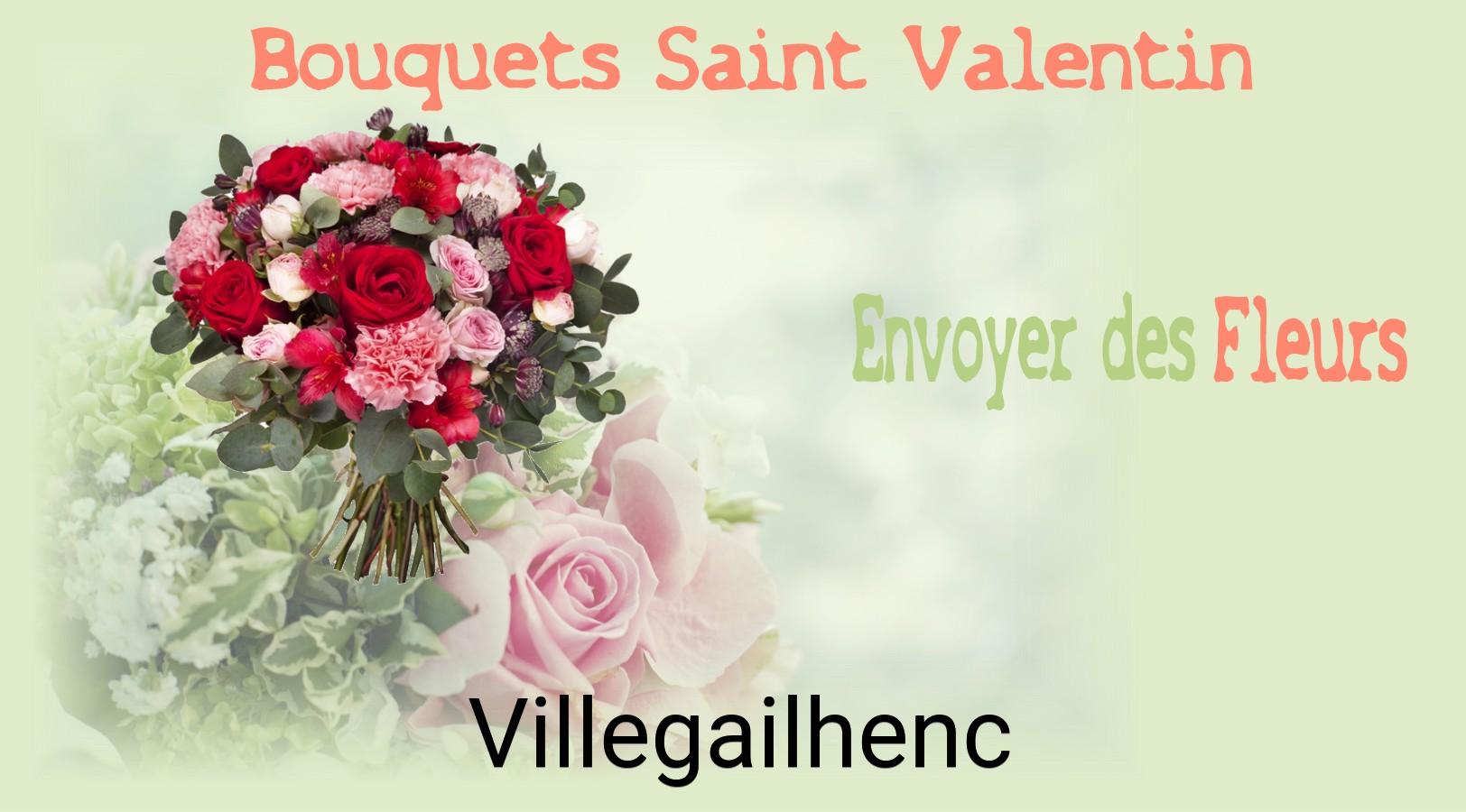 Roses de Saint-Valentin livrées à Villegailhenc