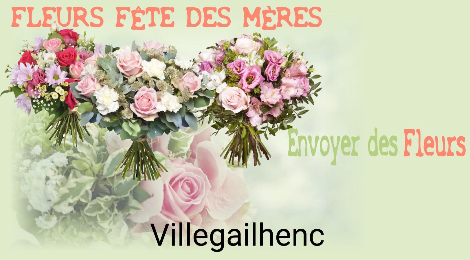 Bouquet de Fête des Mères livré à Villegailhenc